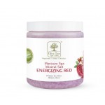 Sare de baie pentru maini Olive Tree Spa Clinic Energizing Red 250 gr 62346